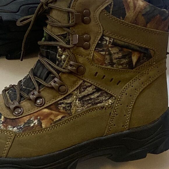ITASCA WATERPROOF LEATHER SHOES BOOTS SIZE 6.5 Unisex main image 6